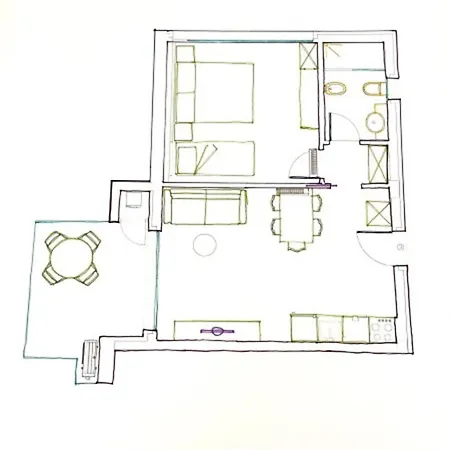 Apartment Flat In With Pool